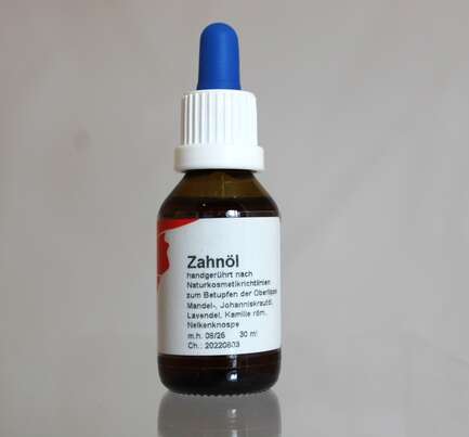 Zahnöl Bio 30ml, A-Nr.: 8007970 - 01