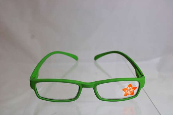 Lesebrille Klammeraffe 1 Olive 3,00, A-Nr.: 8009934 - 01