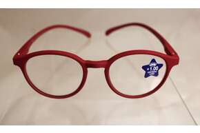 Lesebrille Klammeraffe 12 Rot 1,00, A-Nr.: 8026826 - 01