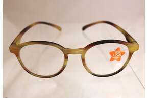 Lesebrille Klammeraffe 12 Horn 1,00, A-Nr.: 8026878 - 01